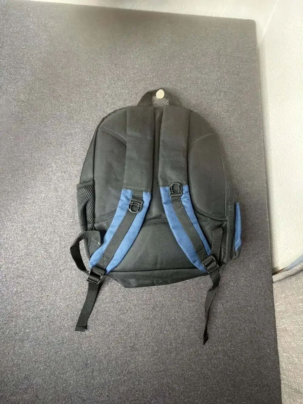 Bagmax Sport Original Multi-Pocket Backpack Style No. BP-301 Black and Blue